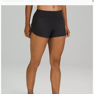 Lululemon speed up mid rise short 4”